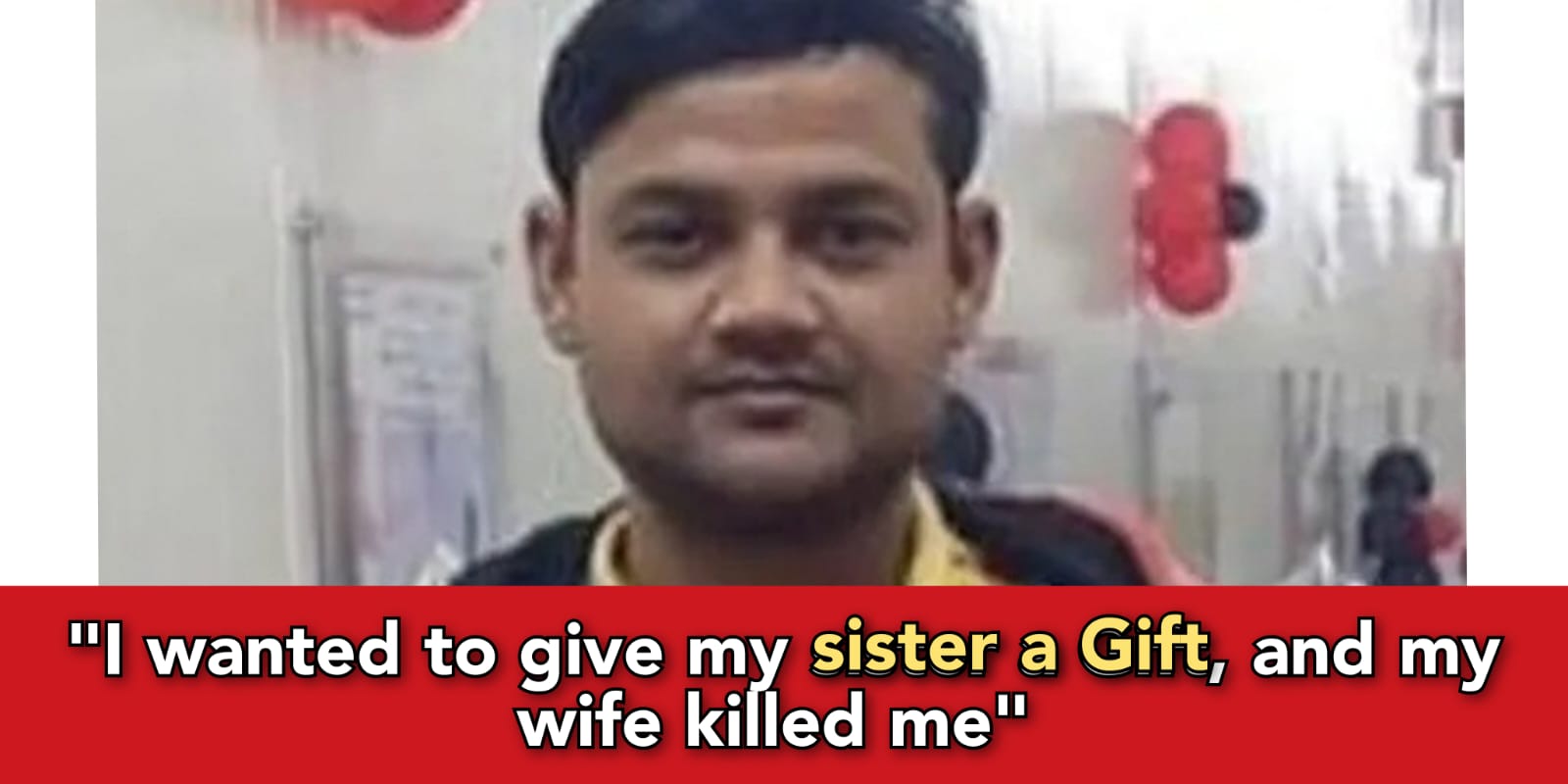 Wife kills husband for he wanted to give his sister a golden ring