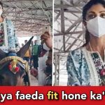Shilpa Shetty rides mule to VaishnoDevi, users show anger for animal abuse