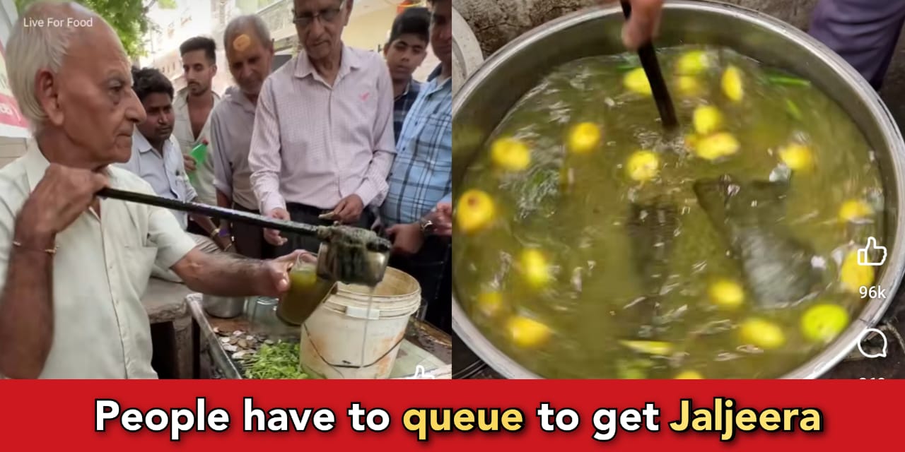 Ex MLA sells Jaljeera on Delhi road, only Rs.2 per glass, taste draws crowd from all over the country