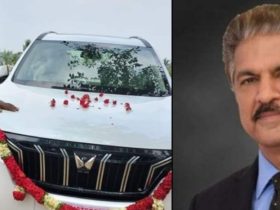 Man affords a brand new SUV after 10 years of hard work, Anand Mahindra drops a tweet for him