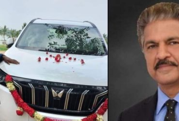 Man affords a brand new SUV after 10 years of hard work, Anand Mahindra drops a tweet for him