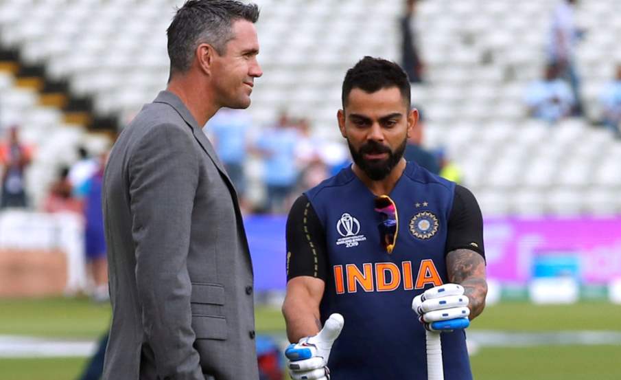 England legend Kevin Pietersen reacts to Virat Kohli's slowest-ever fifty in T20s