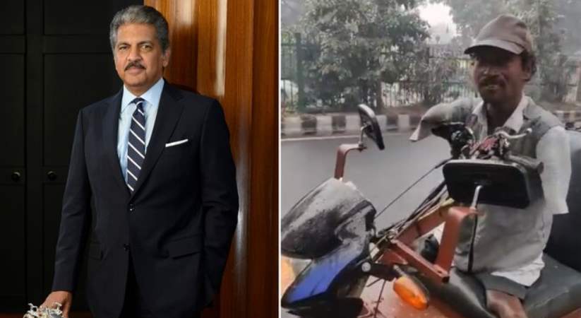 Anand Mahindra offers job to specially-abled man in Delhi