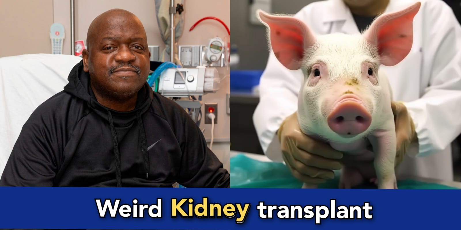 Man receives Pig's kidney, dies after 2 months