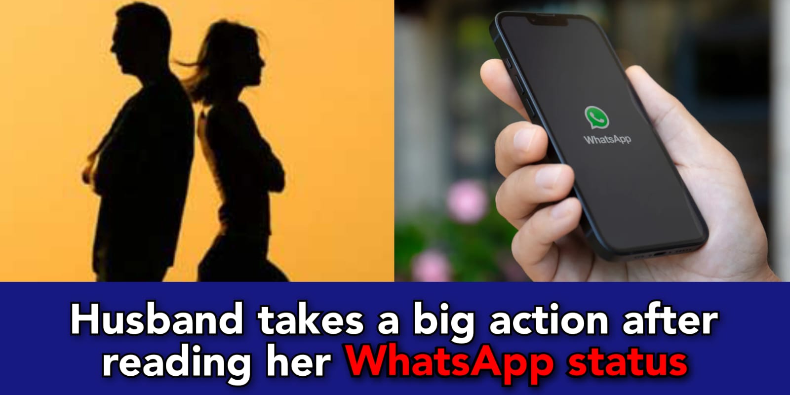 Agra: wife announced ₹50 thousand for killing her husband on what's app status