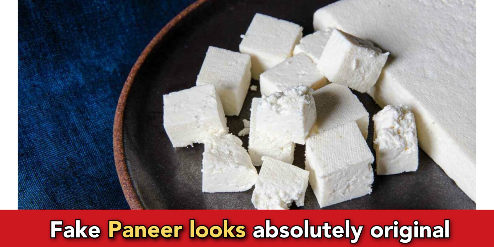 How do they make fake Paneer, quickly check the process