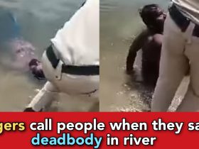 Police go to collect a Floating deadbody in river, the body wakes up and walks