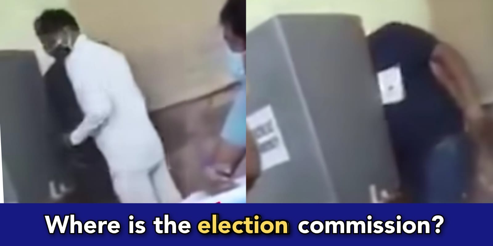 West Bengal: TMC workers caught on camera casting fake votes in polling booth