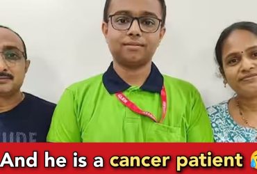 While fighting Cancer, Maulik Patel scores 715 marks in NEET exams
