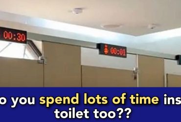 Bad news: China installs timer in the toilet, it will record how long you stay there