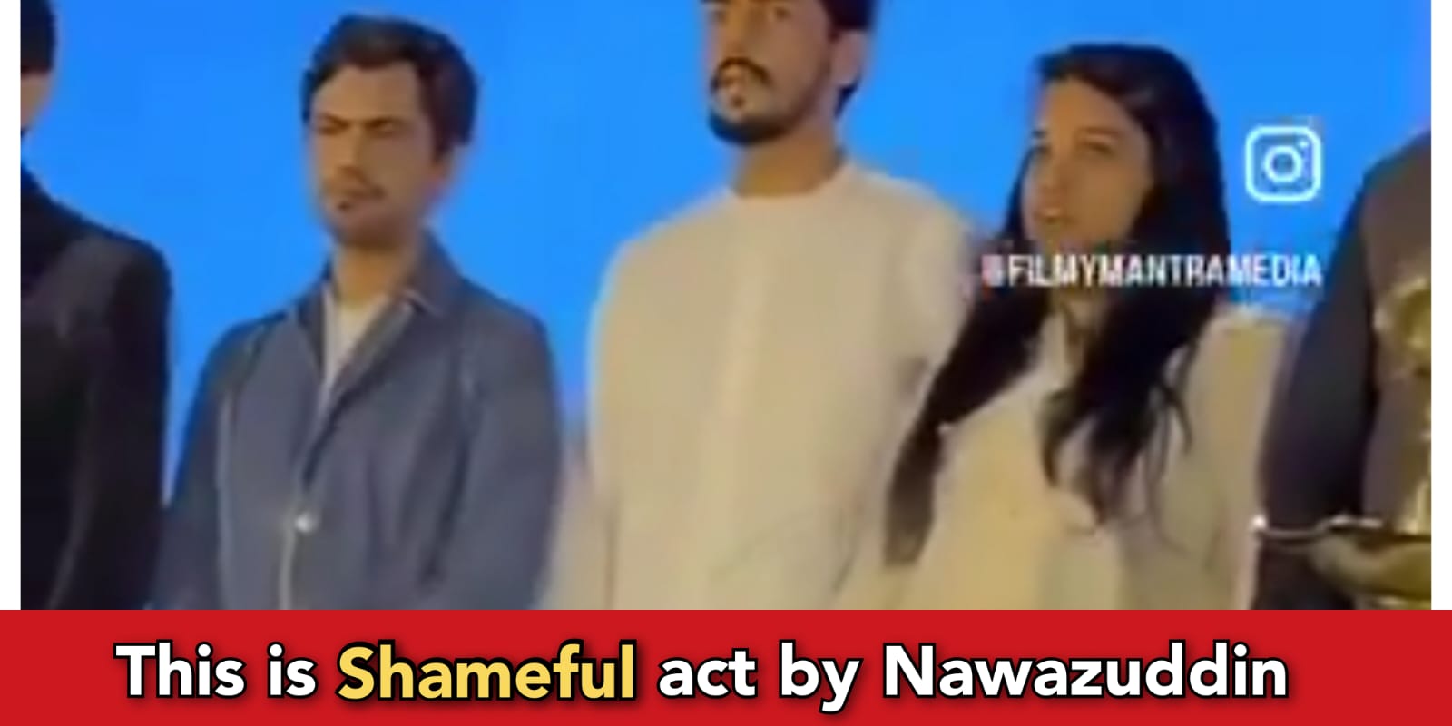 Nawazuddin Siddiqui refuses to sing national anthem, this is shameful