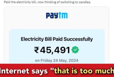 Gurugram middle class man pays 45 thousand electricity bill, goes viral