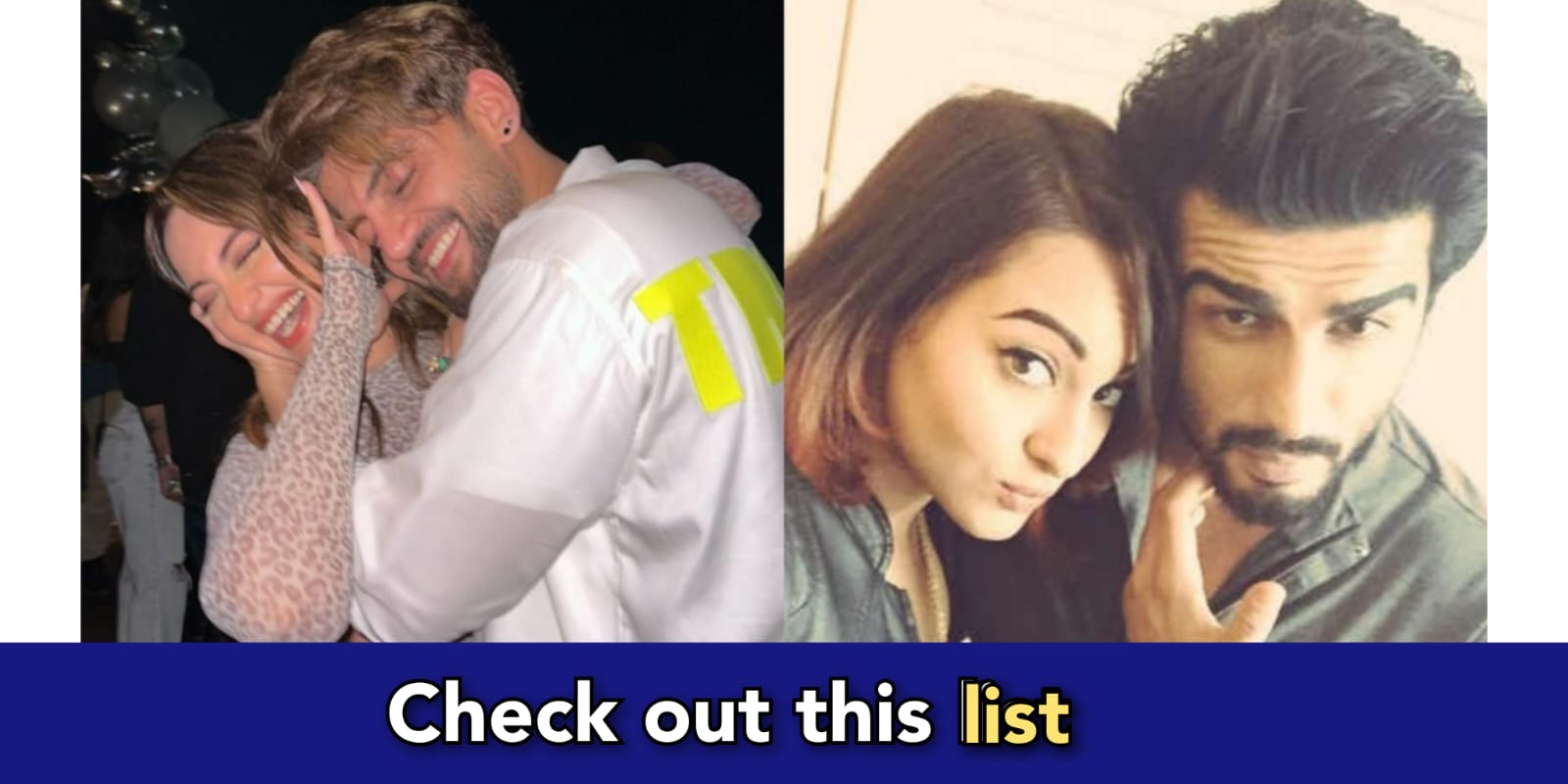 List of her boyfriends, Sonakshi Sinha has dated these rumoured boyfriends?