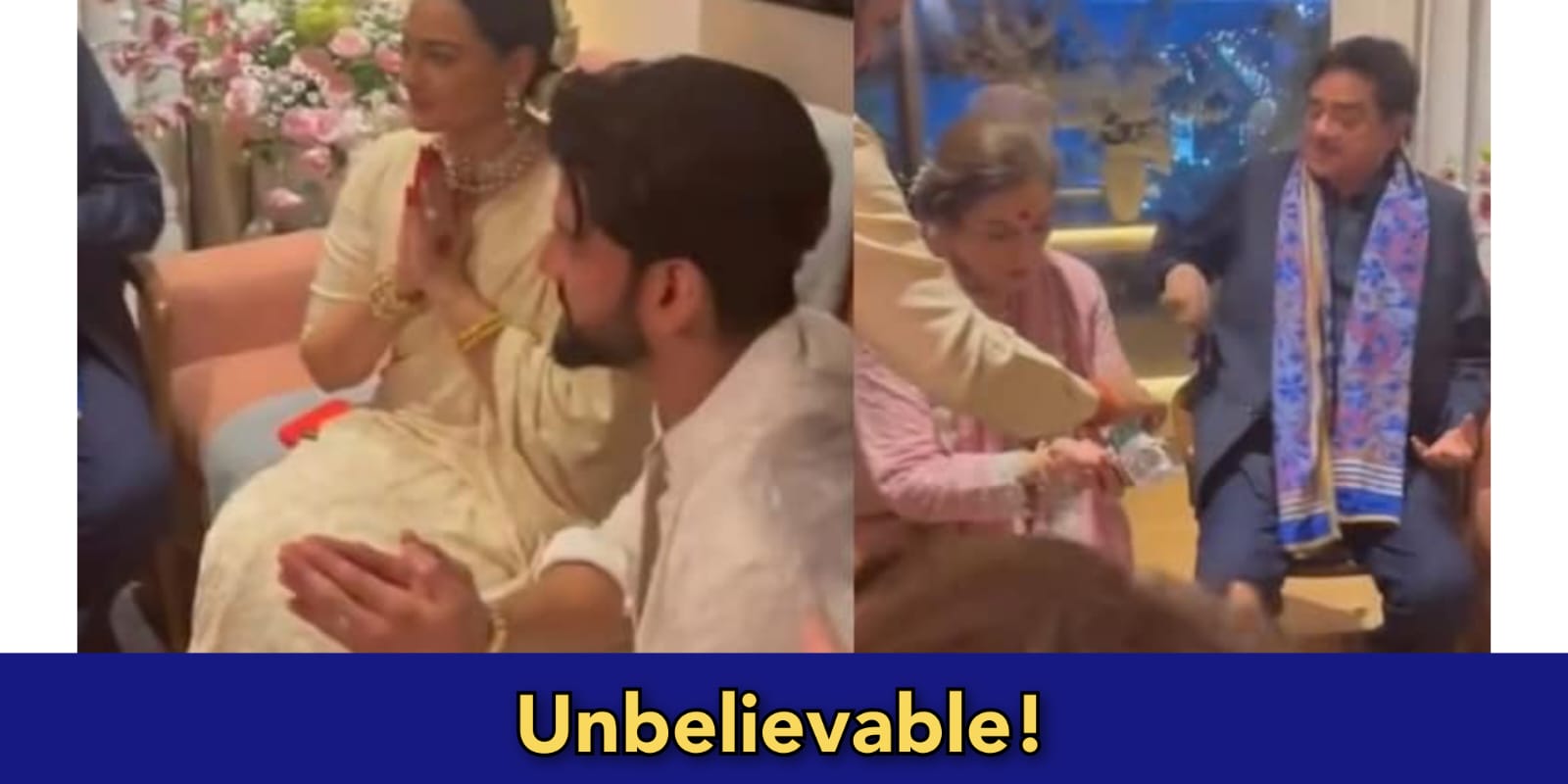 Zaheer Iqbal seen doing Pooja with Sonakshi Sinha, Watch full video