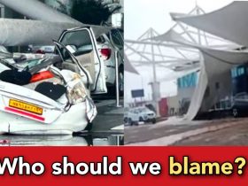 Third in a row, After Delhi, Jabalpur , now Rajkot airport's canopy collapses in storm like weather