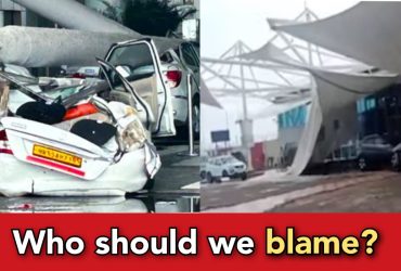 Third in a row, After Delhi, Jabalpur , now Rajkot airport's canopy collapses in storm like weather