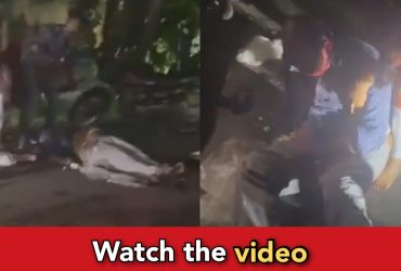 Shocking video: boyfriend stabs girlfriend's father to death in front of her