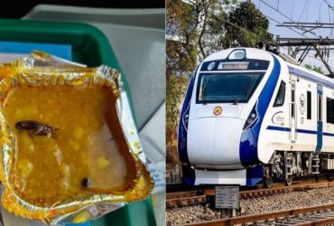 IRCTC quickly replies after Cockroach was found in Food served in Vande Bharat Train