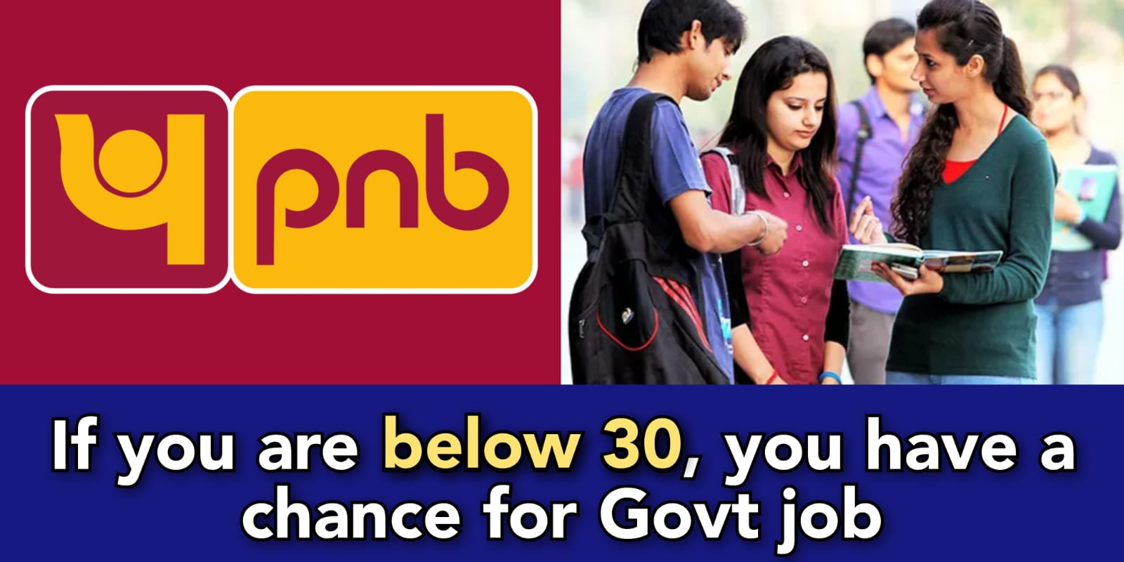 PNB has announced biggest opportunity for Govt job seekers, apply it here