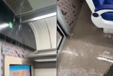 Water leaks from roof of Vande Bharat Train, Indian Railways reacts!!