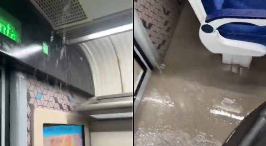 Water leaks from roof of Vande Bharat Train, Indian Railways reacts!!