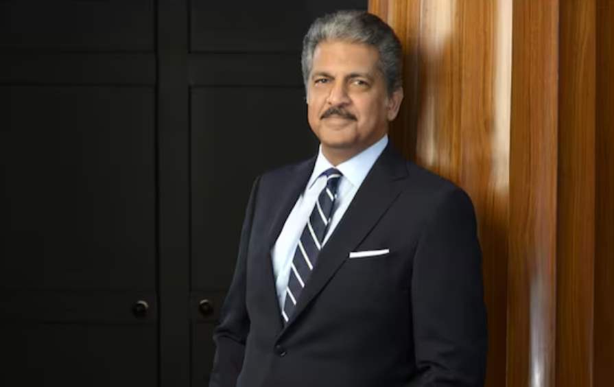 Anand Mahindra drops a humble reply to a man who made his Portrait using Tamil letters