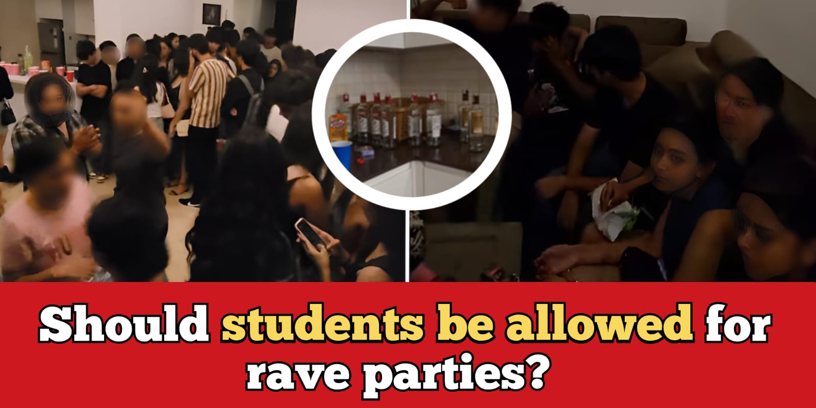 35 students caught by police while enjoying rave party