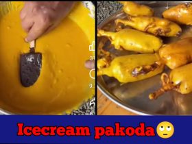 Internet abuzz, Man makes Pakora with chocolate icecream