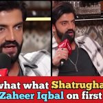 "Sir, I love your daughter" that's how Zaheer Iqbal met Shatrughan Sinha first time