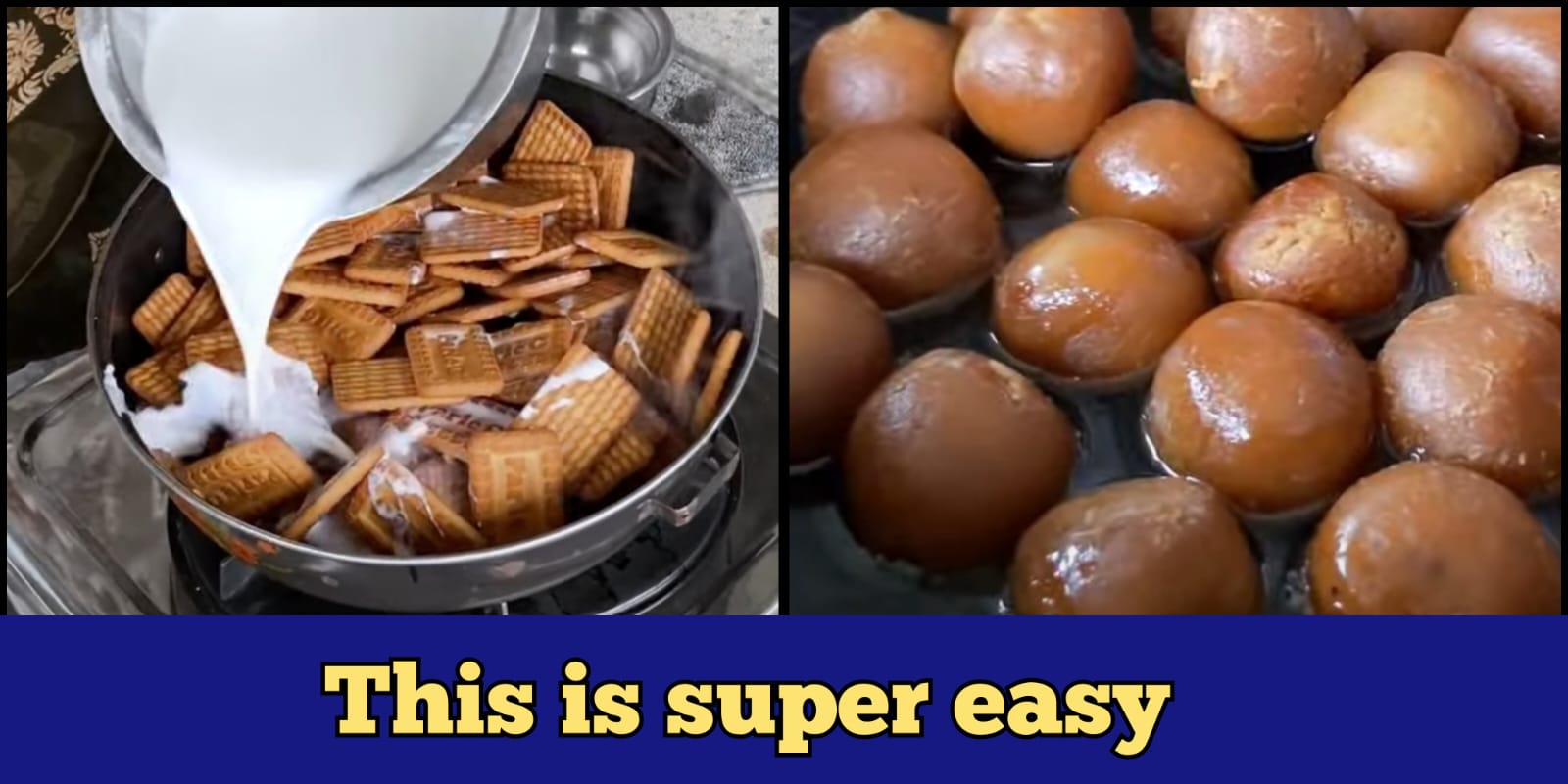 Unbelievable! Woman makes Gulab Jamun from Parley G Biscuits