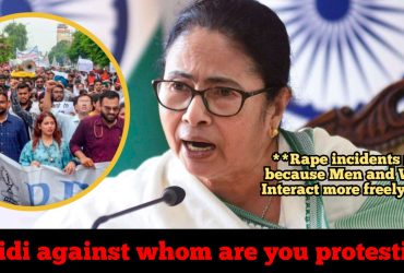 Internet surprised as CM Mamata Banerjee protests for justice for Kolkata Doctor