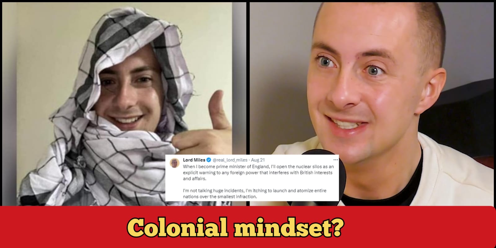 "When I become PM, I will nuke India," says British YouTuber