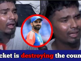 Fan cries hard as he couldn't see Virat Kohli in the Stadium