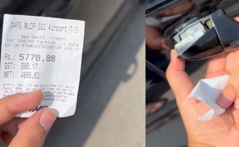 Man receives parking bill of over Rs 5000 at IGT Airport, Delhi Airport replies