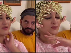 Zaheer Iqbal does Karwa Chauth for Sonakshi Sinha, publicity stunt or real fast?