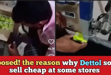 Caught on camera, worker wipes expiry dates of Dettol soaps, replaces with a few date