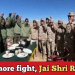 Unbelievable! Chinese soldiers shout "Jai Shri Ram" on LAC border