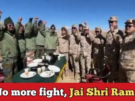 Unbelievable! Chinese soldiers shout "Jai Shri Ram" on LAC border