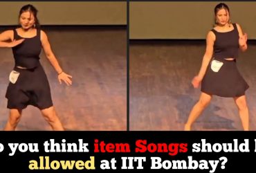 Internet is furious as girls at IIT Bombay do item songs