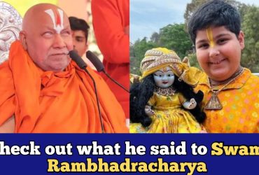 Abhinav Arora finally responds to the viral video of him getting scolded by Swami Rambhadracharya