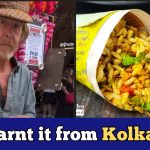 Britisher sells Bhelpuri on streets to support his family, purely Indian style