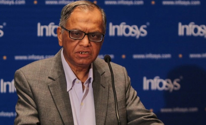 "I don’t believe in work-life balance," says Narayana Murthy