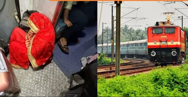 Man complains about Wife sitting on Train's floor near Toilet, Indian Railways responds