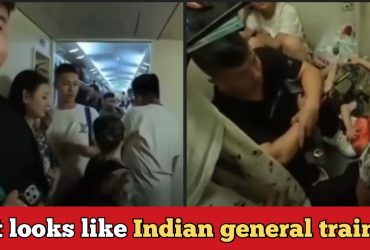 YouTuber shows People travelling in General coaches in China like animals