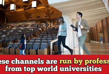 World class education for free on YouTube, here are top channels' list