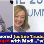  Italy Prime Minister Giorgia Meloni gets an extra smile when she meets Modi