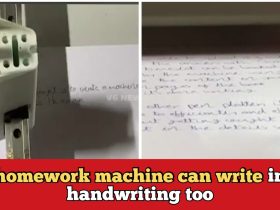 Kerala boy invents machin that can write homework in his handwriting