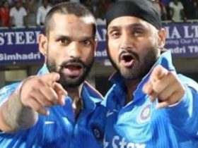 Shikhar Dhawan posts a Stylish Pic with caption, 'Which View is Better?', Harbhajan drops a funny reply