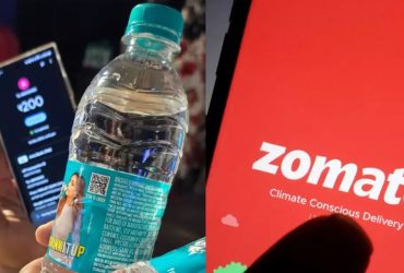 Man slams Zomato for selling Rs 10 water bottle for 100 Rs at concert, company replies