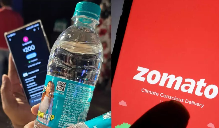 Man slams Zomato for selling Rs 10 water bottle for 100 Rs at concert, company replies